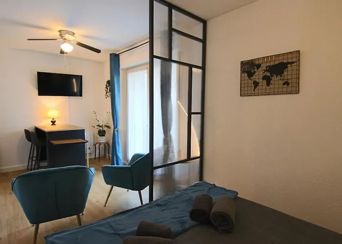 25 M2 Centre-ville Avec Balcon Et Wifi *