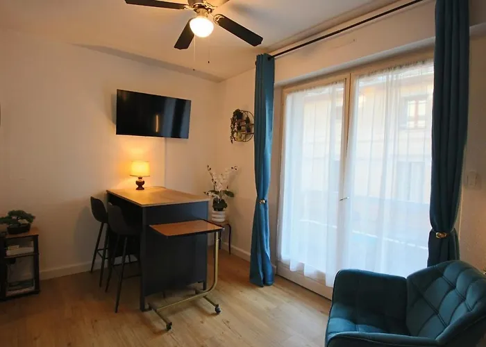 Apartamento 25 M2 Centre-ville Avec Balcon Et Wifi *
